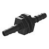 Pro Plus Watertank Doorvoer Recht met Tules - Ø 10 x 12 mm - Zwart Pro Plus Watertank Doorvoer Recht met Tules - Ø 10 x 12 mm - Zwart