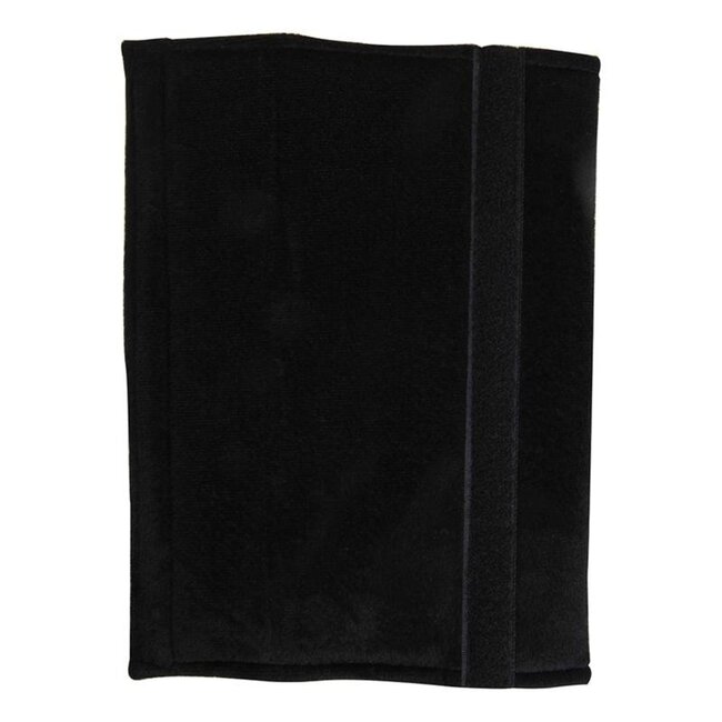 ProPlus Comfortabele gordelbeschermhoes set - zwart - 24 x 6.5 cm - 2 stuks