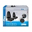 ProPlus Universele autostoelbeschermers - waterafstotend nylon - zwart - set van 2 stuks