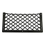 ProPlus Elastisch opbergnet met kunststof frame - 302 x 169 mm - zwart