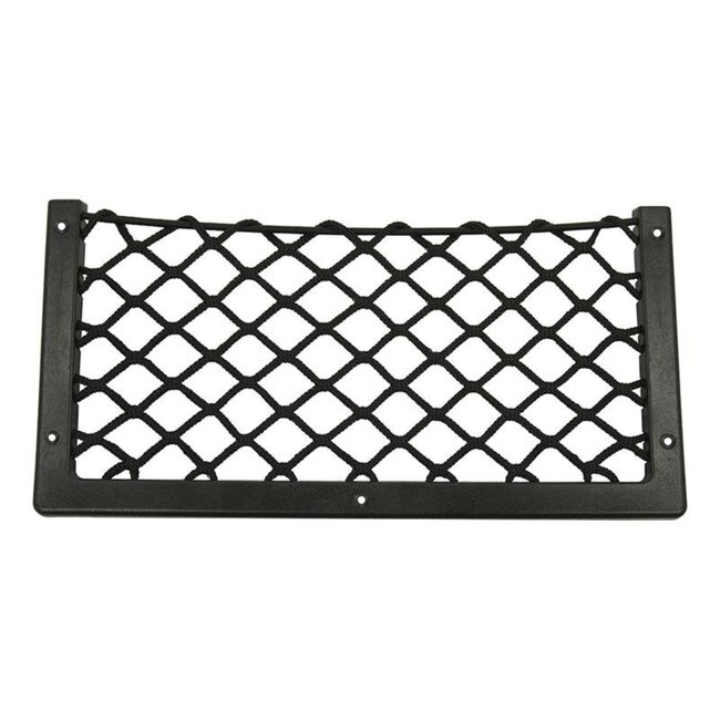 ProPlus Elastisch opbergnet met kunststof frame - 366 x 180 mm - zwart
