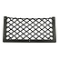 ProPlus Elastisch opbergnet met kunststof frame - 366 x 180 mm - zwart