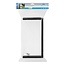 ProPlus Aluminium frame voor opbergnet - extra stevig - 415 x 210 mm - zwart