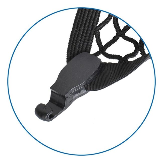 ProPlus Elastisch bagagenet - dubbel met kunststof haken - 80 x 60 cm