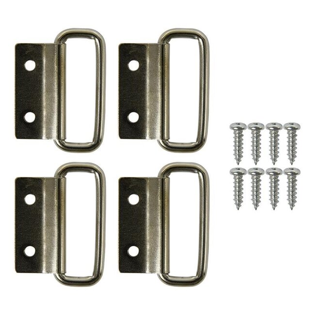 ProPlus Elastisch bagagenet - dubbel met kunststof haken - 80 x 60 cm