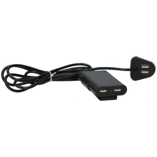 All-Ride USB Autolader - 12V/24V - 4.8A AB - Duo Port