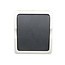 Ratio Enkelvoudige opbouwschakelaar - spatwaterdicht - IP44 - grijs - 87x61x52 mm