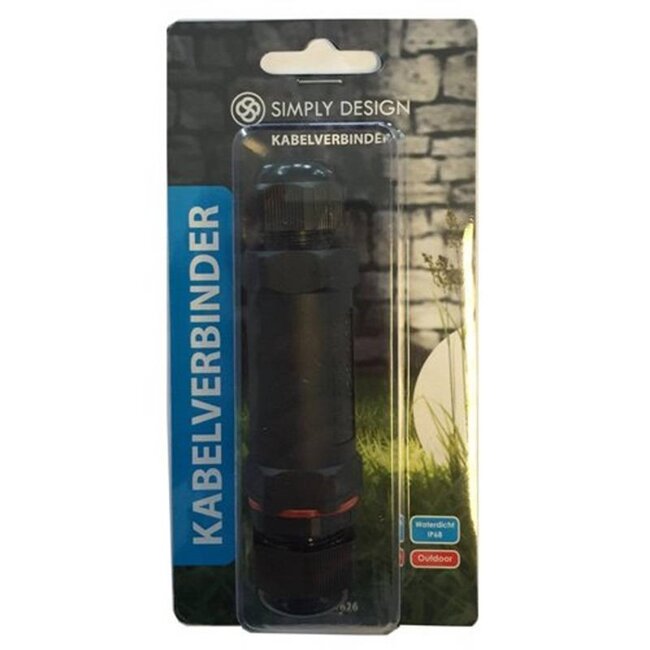 Simply Design Kabelverbinder - 5-polig - Waterdicht IP68 - Voor kabels 8-14 mm