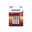 Philips Power Alkaline Batterijen - AAA - 4 stuks