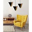 TooLight Moderne hanglamp - driehoekig design - 3 lichtpunten - zwart - 23 x 17,5 cm