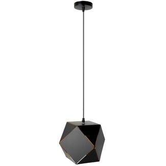 TooLight Geometrische Hanglamp - E27 - Ø 19 cm - Zwart