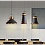 TooLight Hanglamp - Modern Design - Zwart/Goud - Ø20 cm - Aluminium - E27 Fitting