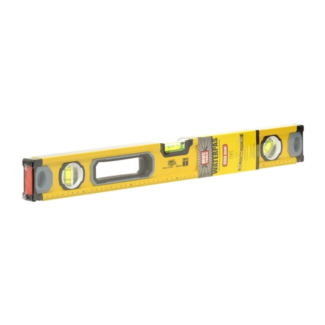 MVC Tools Aluminium waterpas - 3 libellen - magnetisch - 60 cm - geel