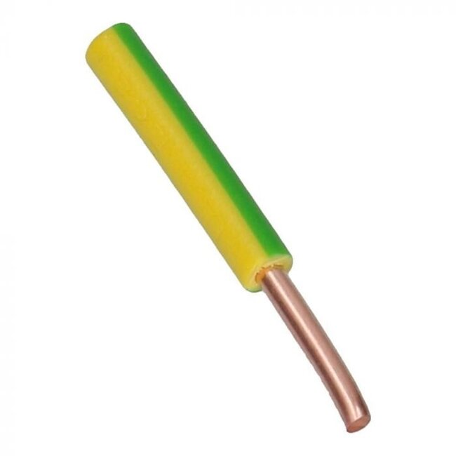 BLS Aardingsdraad - 2.5 mm² - Geel/Groen - 10 meter lengte
