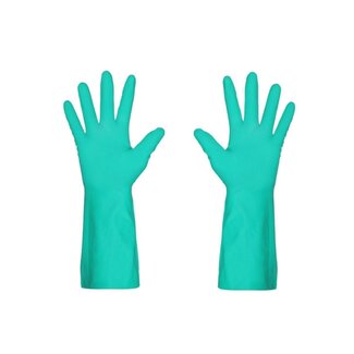 Talen Tools Huishoudhandschoenen - Large - Groen - Anti-Allergie - Nitril