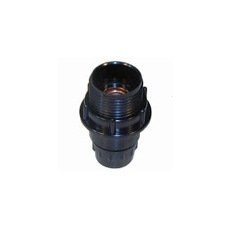 BLS E14 fittings - buitendraad - zwart - set van 10 stuks