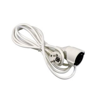 VB Extend Verlengsnoer - 3 meter - Randaarde - Wit - 3500 watt