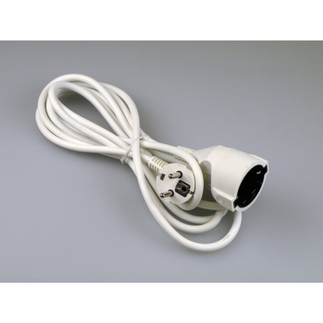 VB Extend Verlengsnoer - 3 meter - Randaarde - Wit - 3500 watt
