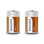 Philips Longlife Zink - D Batterij - 2 stuks