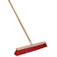 Talen Tools Straatbezem 60 cm Rood - Perfect voor Buiten, Exclusief Steel