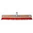 Talen Tools Straatbezem 60 cm Rood - Perfect voor Buiten, Exclusief Steel