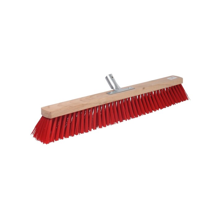 Talen Tools Straatbezem 60 cm Rood - Perfect voor Buiten, Exclusief Steel