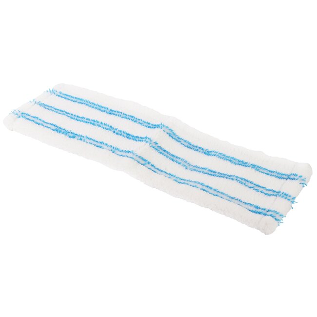 Talen Tools Vervangingsdoek Dweil – Katoen – Wit/Blauw – 33 x 17 x 1,4 cm – Voor Streeploze Reiniging