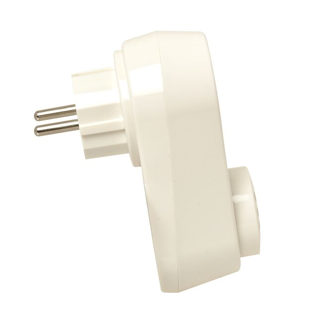 Kopp Stekkerdimmer - Traploos Dimbaar - 3-100W - Wit - Voor LED Lampen