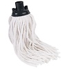 Talen Tools Vloermop - Katoen - Wit - 33 x 14 x 5 cm Talen Tools Vloermop - Katoen - Wit - 33 x 14 x 5 cm