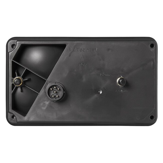 Aspöck Achterlicht - 12V - Rechts - 6 functies - E9-gekeurd - Inclusief gloeilampjes