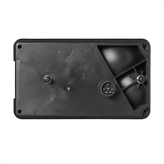 Aspöck Achterlicht - 12V - Links - 6 functies - E9-gekeurd - 8-pin connector