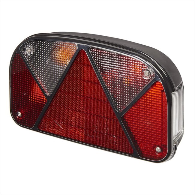 Aspöck Achterlicht - 12V - Links - 6 functies - E9-gekeurd - Snelsluiting
