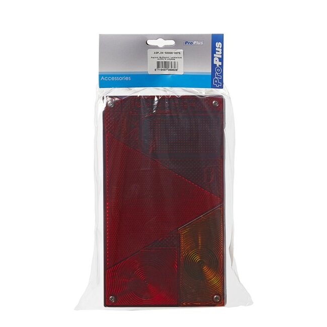 Aspöck Achterlicht - 12V - Rechts - 5 functies - Inclusief gloeilampjes - E9-gekeurd