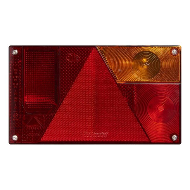 Aspöck Achterlicht - 12V - Rechts - 5 functies - Inclusief gloeilampjes - E9-gekeurd