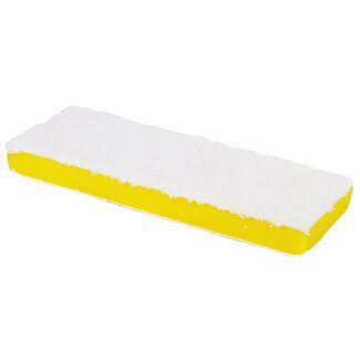 Talen Tools Vervangende Vloerreiniger Spons - Wit/Geel - 33 x 11 x 4 cm