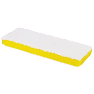 Talen Tools Vervangende Vloerreinigerspons - Wit/Geel - 33 x 11 x 4 cm
