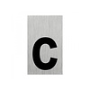 Seilflechter Deurbordje - Aluminium - Letter "C" - 100 x 60 mm Seilflechter Deurbordje - Aluminium - Letter "C" - 100 x 60 mm