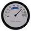 Talen Tools Hygrometer - Analoog - Met Zuignap - Ø 85 mm - Zwart