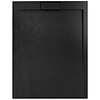 REA Grand Black Douchebak Rechthoek 80 x 100 x 3.5 cm - Mat Zwart REA Grand Black Douchebak Rechthoek 80 x 100 x 3.5 cm - Mat Zwart