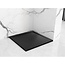 REA Grand Black Douchebak Rechthoek 80 x 100 x 3.5 cm - Mat Zwart