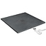 REA Grey Rock Douchebak Vierkant 90 x 90 x 3.5 cm - Mat Grijs