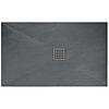 REA Grey Rock Douchebak Rechthoek 80 x 120 x 3.5 cm - Mat Grijs REA Grey Rock Douchebak Rechthoek 80 x 120 x 3.5 cm - Mat Grijs