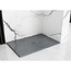 REA Grey Rock Douchebak Rechthoek 80 x 120 x 3.5 cm - Mat Grijs