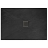 REA Black Rock Douchebak Rechthoek 90 x 120 x 3.5 cm - Zwart REA Black Rock Douchebak Rechthoek 90 x 120 x 3.5 cm - Zwart