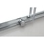 REA Slide Pro Douchedeur met Schuifdeur 150 x 190 cm - 5 mm Chroom