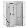 REA Whistler Douchecabine met Schuifdeur 80 x 100 x 190 cm - 8 mm Chroom REA Whistler Douchecabine met Schuifdeur 80 x 100 x 190 cm - 8 mm Chroom