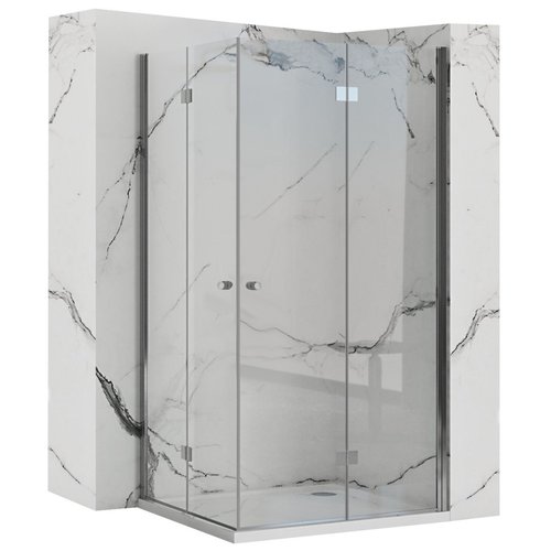 REA Folding Fold Douchecabine met Vouwbare Deur 70 x 70 x 190 cm - 6 mm Chroom REA Folding Fold Douchecabine met Vouwbare Deur 70 x 70 x 190 cm - 6 mm Chroom