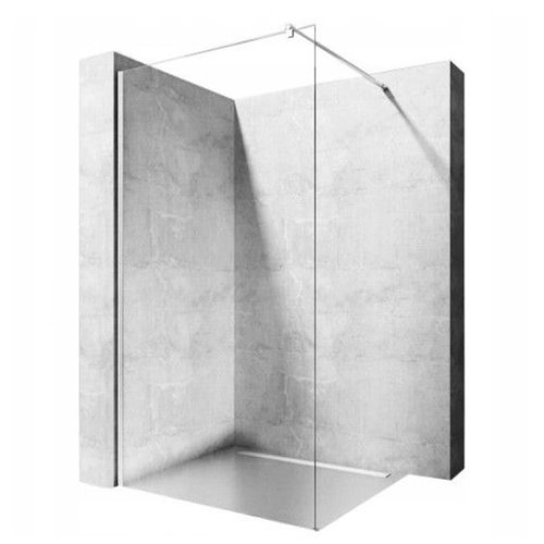 REA Flexi Douchewand met Profiel 110 x 185 cm - 8 mm Chroom REA Flexi Douchewand met Profiel 110 x 185 cm - 8 mm Chroom