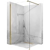 REA Aero Gold Douchewand met Profiel - 78.5 - 80 x 195 cm - 8 mm - Glans Goud REA Aero Gold Douchewand met Profiel - 78.5 - 80 x 195 cm - 8 mm - Glans Goud