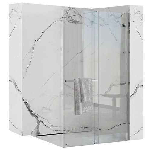 REA Cortis Inloopdouche met Schuifdeur 119 - 120.5 x 195 cm - 6 mm Chroom REA Cortis Inloopdouche met Schuifdeur 119 - 120.5 x 195 cm - 6 mm Chroom